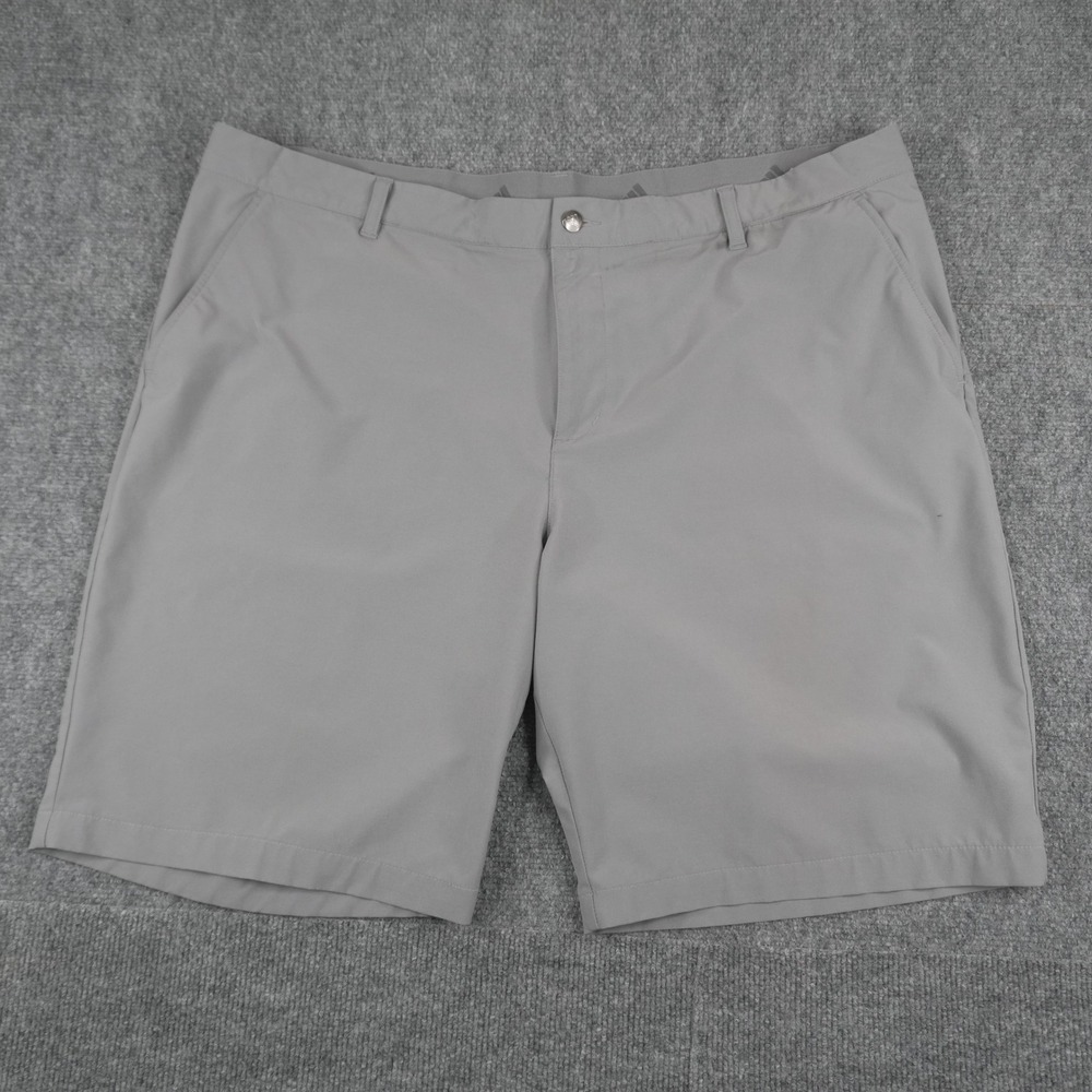 Adidas Golf Shorts Mens 42 Grey Primegreen GS1891 Performance Athletic